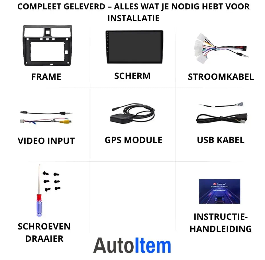 Suzuki Swift CarPlay Radio (2004-2010) | Apple Carplay & Android Auto