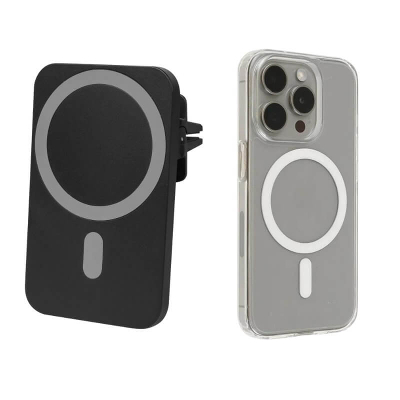 MagSafe Telefoonhouder met Draadloze Oplader