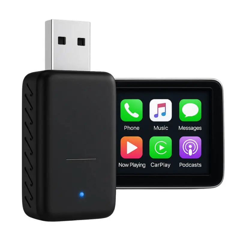 Volam Adaptador inalámbrico Carplay y Android Auto 2 en 1, WiFi de 5 Volam Adaptador inalámbrico Carplay y Android Auto 2 en 1, WiFi de 5