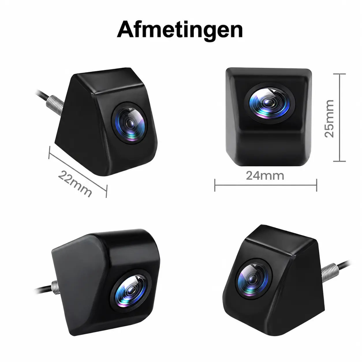 Achteruitrijcamera voor Aygo/C1/107 - Plug & Play AutoItem