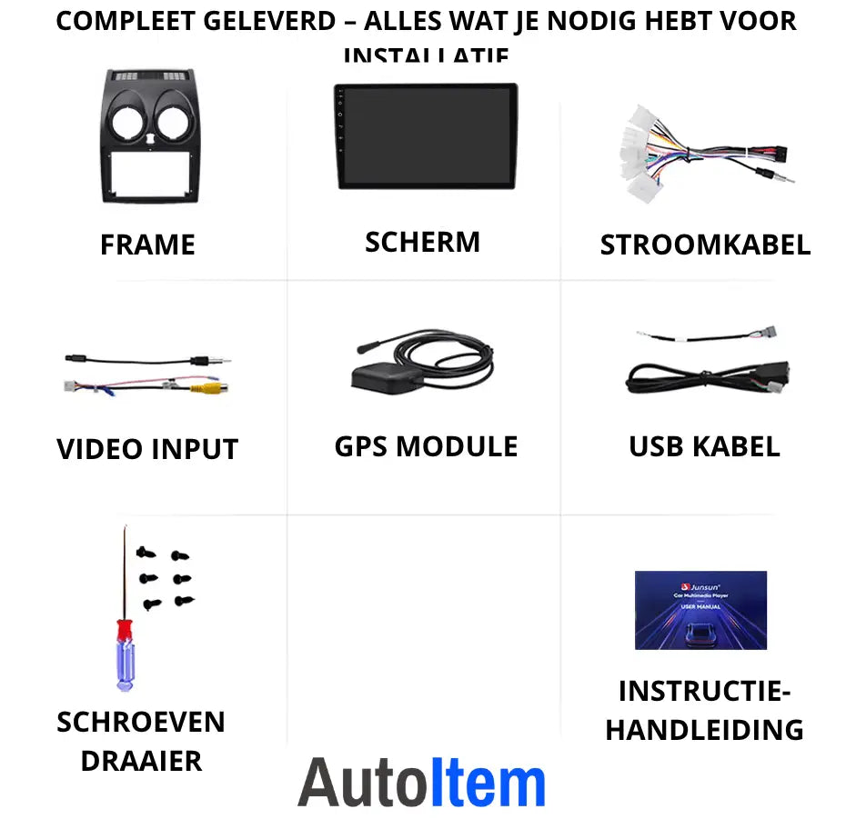 Nissan Qashqai CarPlay Radio (2006-2013) | Apple Carplay & Android Auto