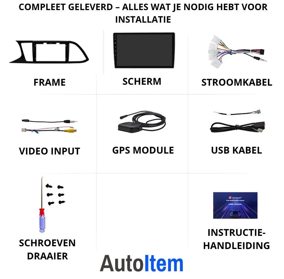Seat Leon CarPlay Radio (2012-2020) | Apple Carplay & Android Auto